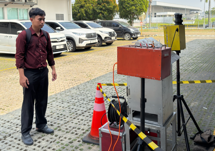 PT FAS Solusi Utama melaksanakan kegiatan pendampingan sampling lingkungan di PT. Mitoku Rubber Indonesia