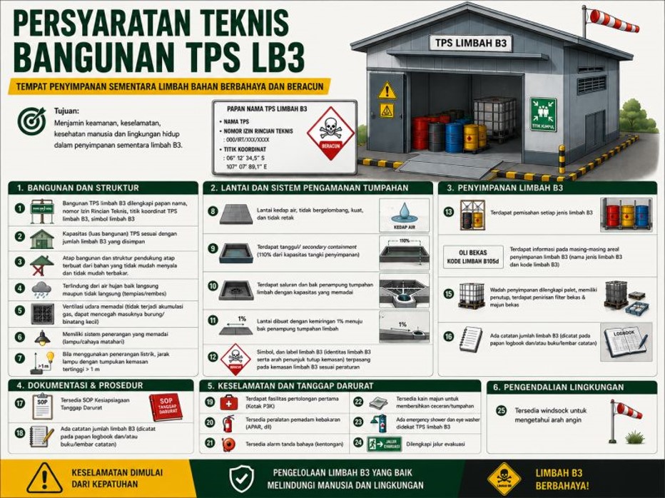 persyaratan limbah b3